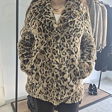 Manteau – taille 38 | fausse fourrure H&M