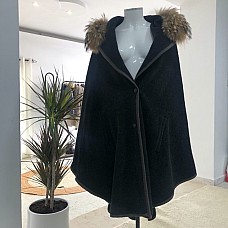 Cape EURO SMART – col en fourrure synthétique