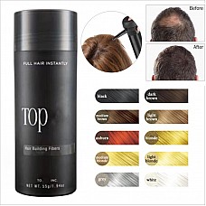Toppik – Fibers de kératine naturelle, poudre coiffante, épaississement, réparation de la perte de cheveux, Spray, remodelage de la ligne des cheveux, 27.5g