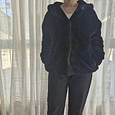 Veste – taille S – noire – ZARA Basic