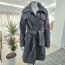 Manteau long – taille 38 – gris foncé - OVS Business