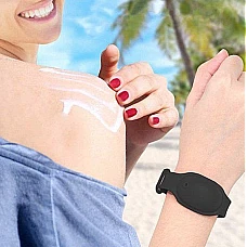 Bracelet distributeur gel et huile de BRONZAGE